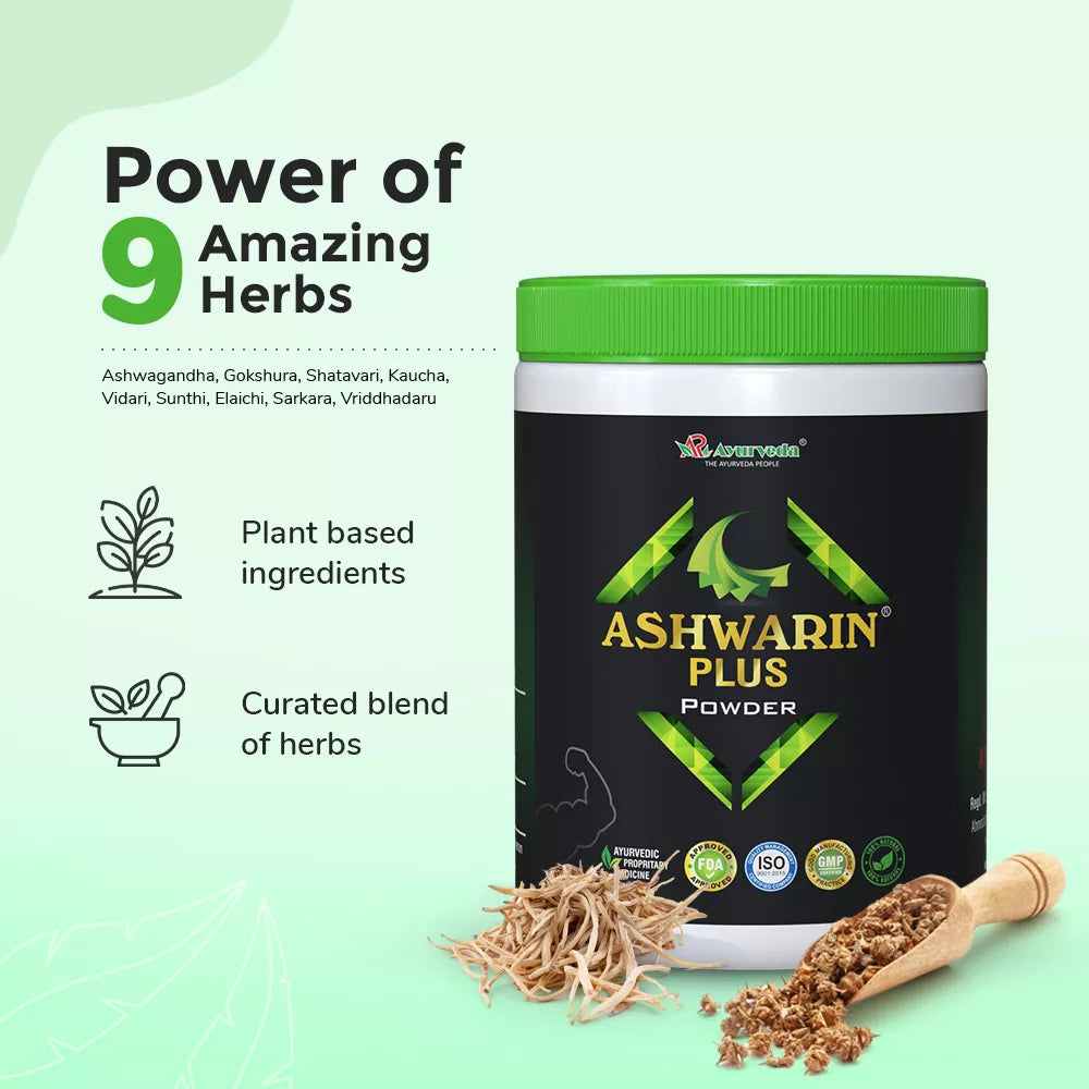Ashwarin Plus Powder- Supports Strength & Muscle Growth