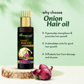 Onion Hair Oil for Hair Fall Control