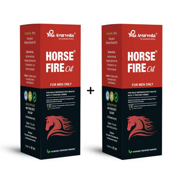 Horsefire Oil - Ayurvedic Genitals Massage Oil For Men