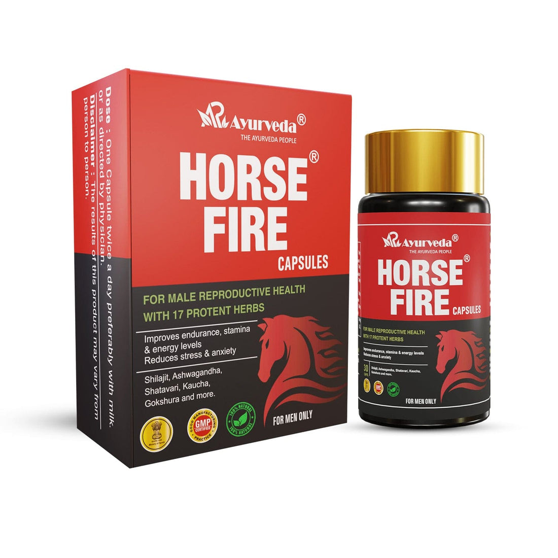 Ayurvedic horsefire capsule to enhance stamina and vitality for men