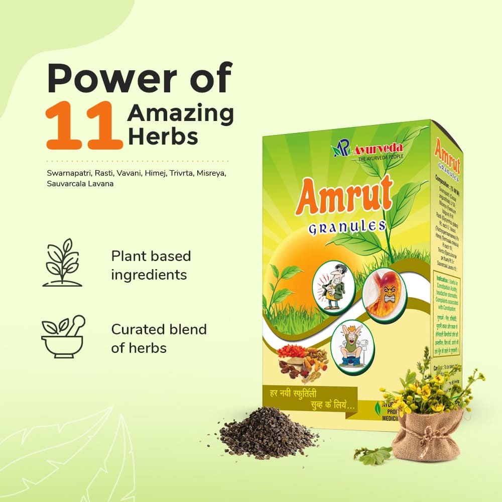 Amrut Granules- Medicine For Constipation & Acidity