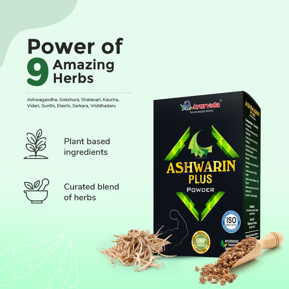 Ashwarin Plus Muscle gainer Powder for men