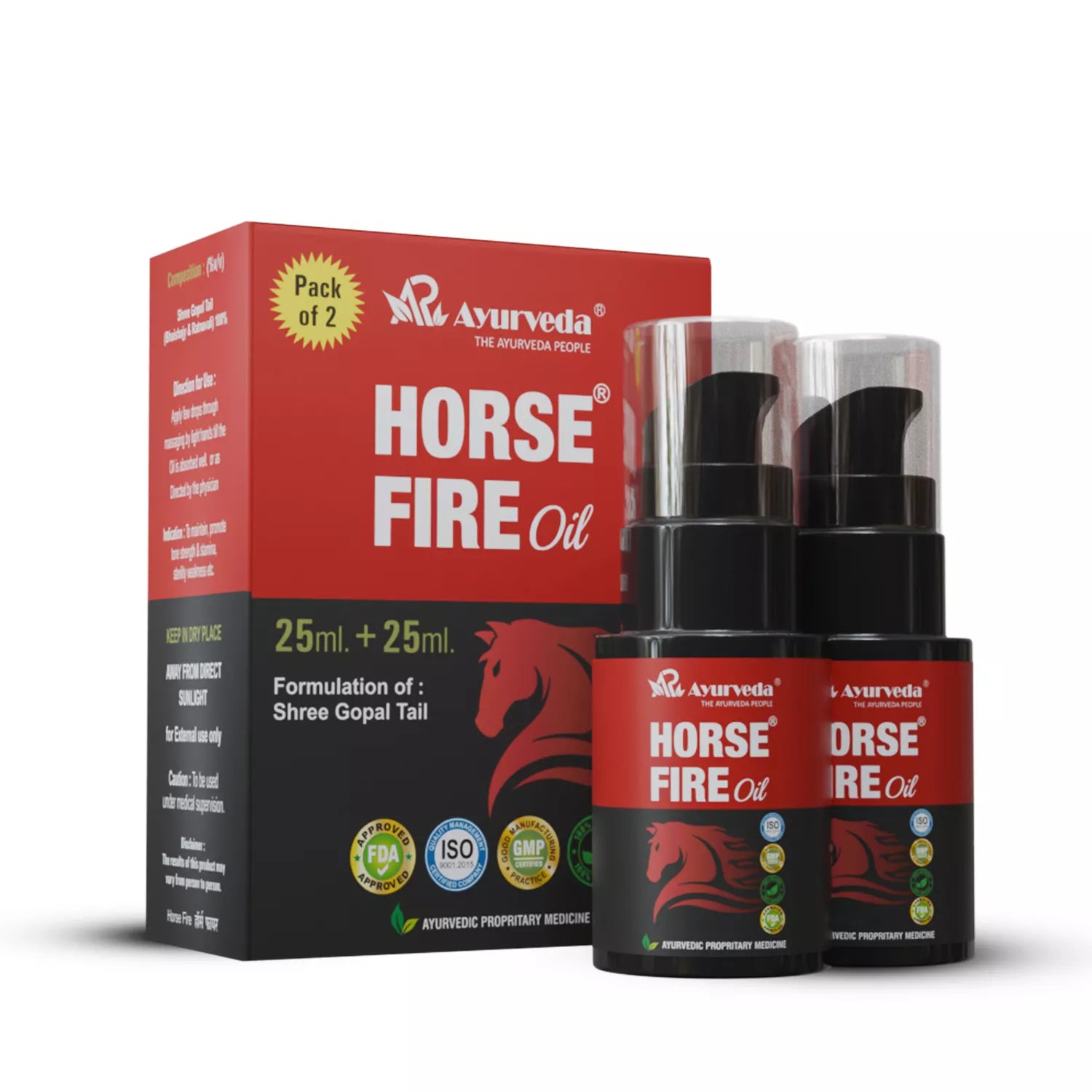 Horse Fire Oil- Helps to Improve Male Wellness