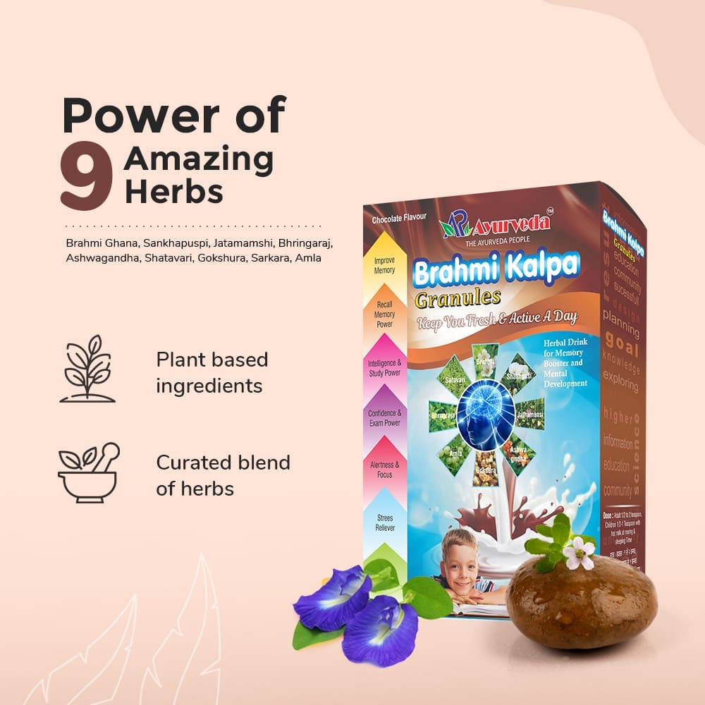 Brahmi Kalpa Granules- Best Ayurvedic Memory Booster