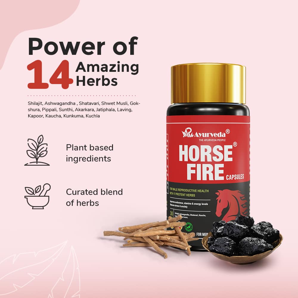 Ayurvedic horsefire capsule to enhance stamina and vitality for men