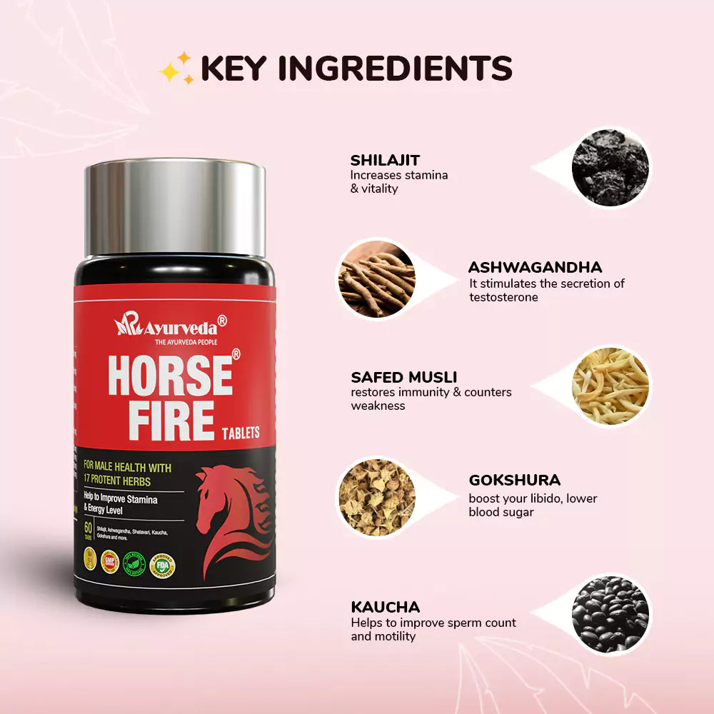 Increase stamina and endurance with horsefire tablet