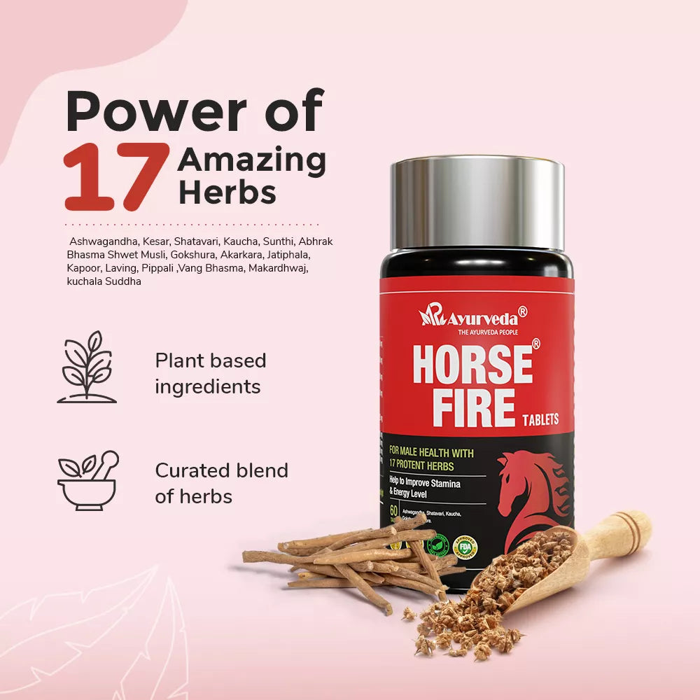 Horse Fire Tablets- Promotes Natural Energy and Daily Wellness