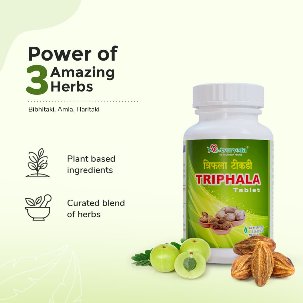 Triphala Tikadi- Get Relief From Stomach And Intestine Problems